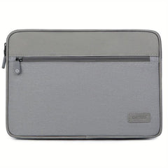 Air Cushion Shockproof Laptop Sleeve 33.78-37.08cm Waterproof Business Style Gre