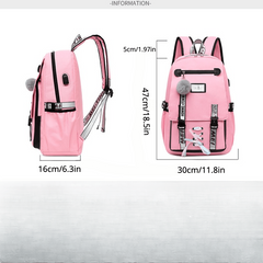 Outdoor Travel Backpack Casual Oxford Cloth Bag Large Capacity