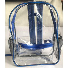Transparent PVC Backpack Versatile Bag for Travel Daily Use