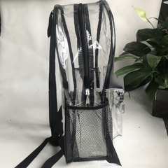 Transparent PVC Backpack Versatile Bag for Travel Daily Use