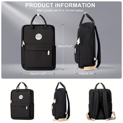 Schoolbag Women High School Student Backpack Large Capacity Bag