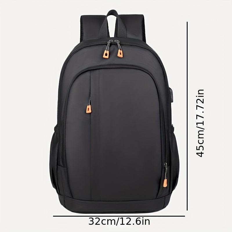 Large Capacity Backpack With USB Charging Port 39 62 Cm Computer Bag