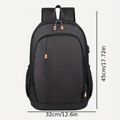 Large Capacity Backpack With USB Charging Port 39 62 Cm Computer Bag