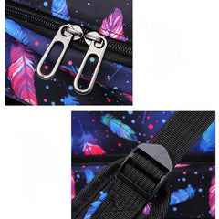 3pcs Cartoon Printed Backpack Set Boys Girls Students School Bag