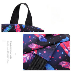 3pcs Cartoon Printed Backpack Set Boys Girls Students School Bag