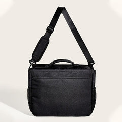 1pc Black Business Commuter Briefcase - Large Capacity Storage