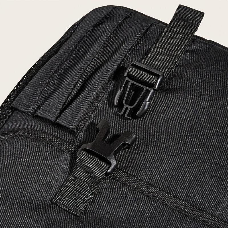1pc Black Business Commuter Briefcase - Large Capacity Storage