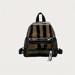 Transparent PVC Backpack Colorful Large Capacity Waterproof Bag