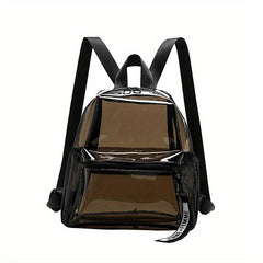 Transparent PVC Backpack Colorful Large Capacity Waterproof Bag