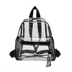 Transparent PVC Backpack Colorful Large Capacity Waterproof Bag