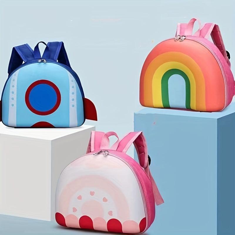 Cartoon 3D Children's Lightweight Schoolbag for Boys and Girls