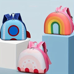 Cartoon 3D Children's Lightweight Schoolbag for Boys and Girls