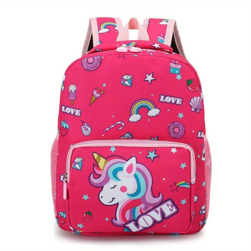 Rainbow Unicorn Preschool Backpack For Kids
