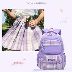 Large Capacity Girls Backpack Nylon Backpack Student Schoolbag For Women Girls