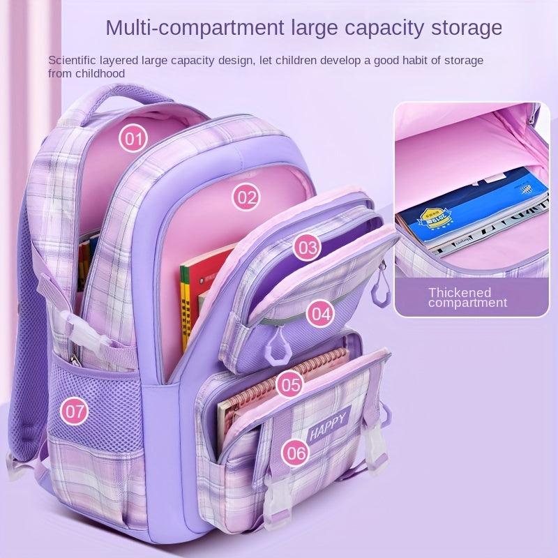 Large Capacity Girls Backpack Nylon Backpack Student Schoolbag For Women Girls