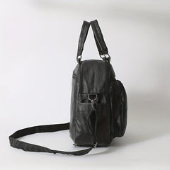 Casual Soft PU Leather Backpack Handbag