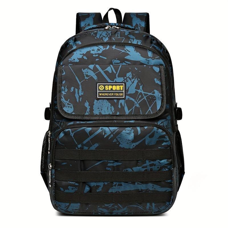 Print Backpack Travel Backpack Sports Casual Bag