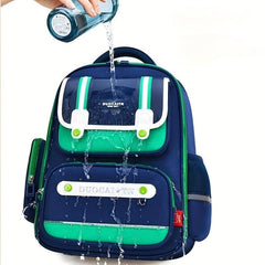 Waterproof Lightweight Schoolbag Spine Protection Backpack