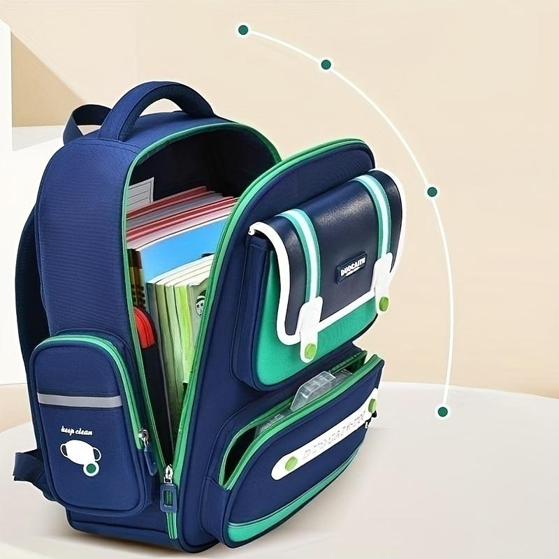 Waterproof Lightweight Schoolbag Spine Protection Backpack
