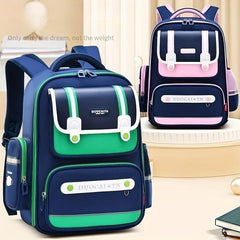 Waterproof Lightweight Schoolbag Spine Protection Backpack