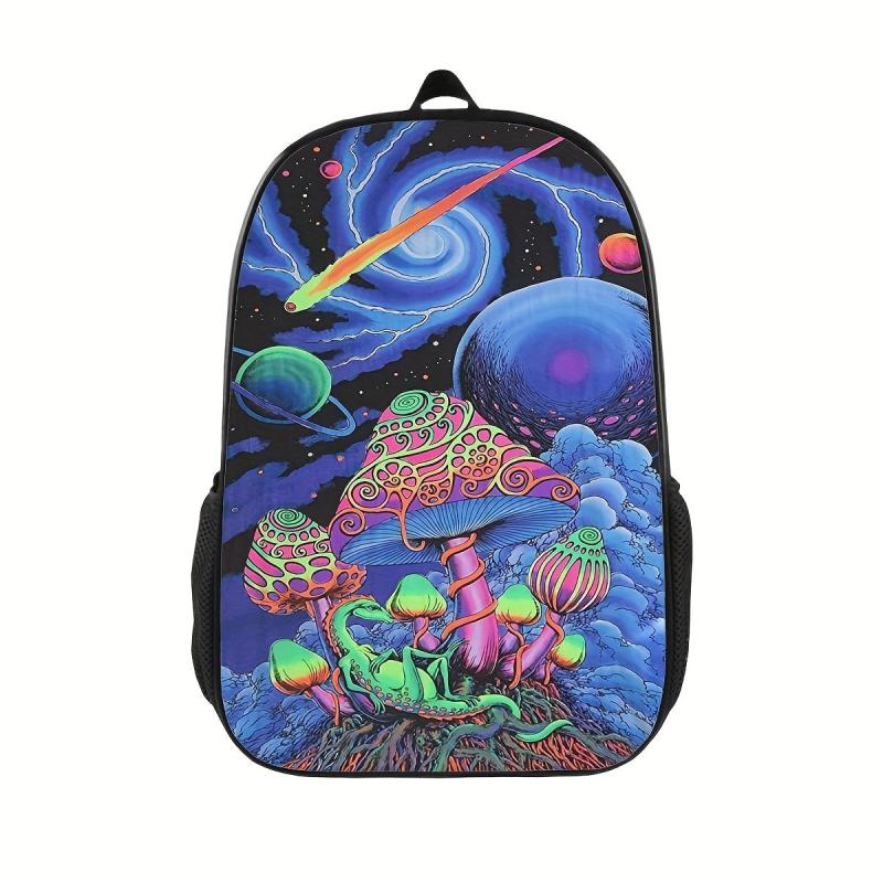 Starry Universe Space Printed Backpack Lightweight Outdoor Travel