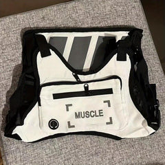 Tactical Chest Bag Nylon Waterproof Shoulder Bag Outdoor Sports Reflective