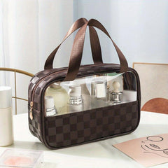 Waterproof Square Cosmetic Bag Portable Toiletry Bag Travel Large Capacity