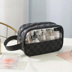 Waterproof Square Cosmetic Bag Portable Toiletry Bag Travel Large Capacity