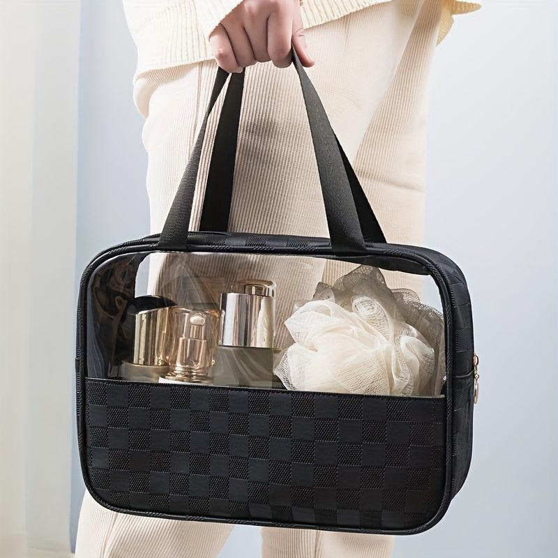 Waterproof Square Cosmetic Bag Portable Toiletry Bag Travel Large Capacity