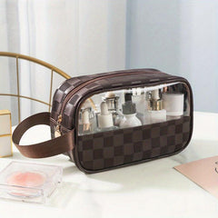 Waterproof Square Cosmetic Bag Portable Toiletry Bag Travel Large Capacity