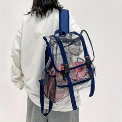 Heavy Duty Clear Backpack Large Bag For School Work