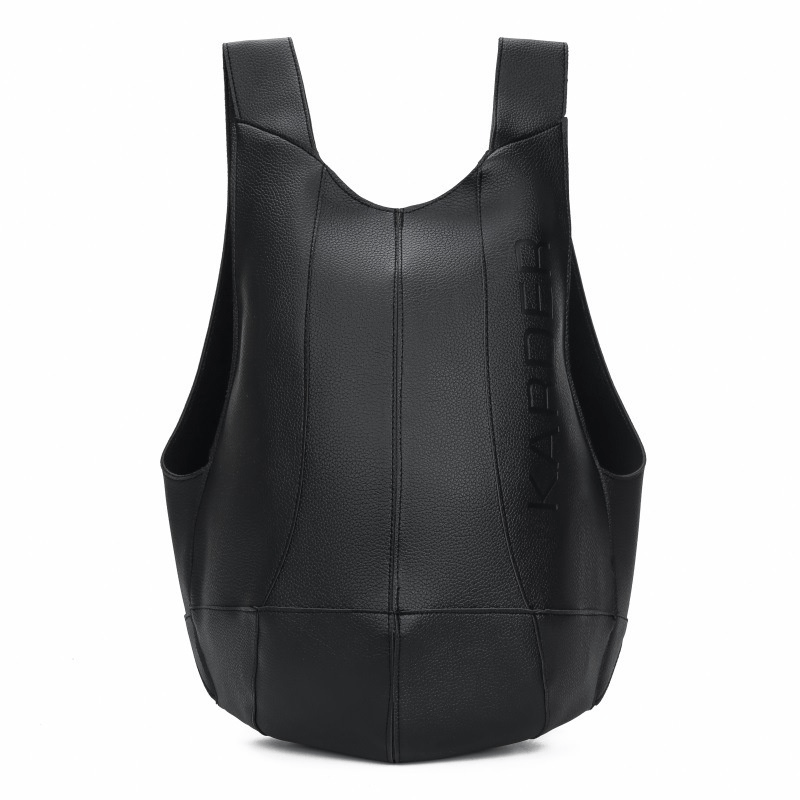 Tortoise Shape Large Capacity Backpack Soft Surface Leather Anti-theft Bag