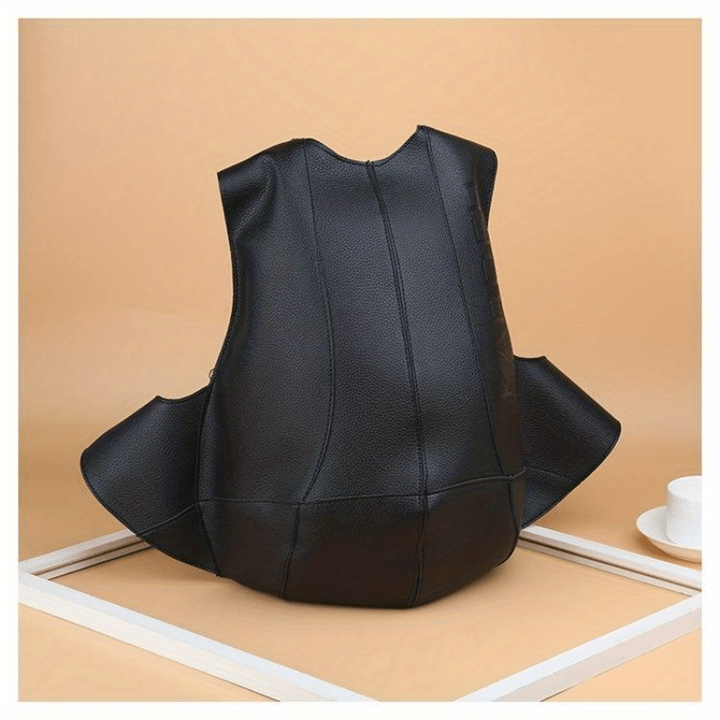 Tortoise Shape Large Capacity Backpack Soft Surface Leather Anti-theft Bag