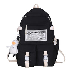 Casual Female Students Large Backpack High School Girls