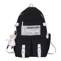 Casual Female Students Large Backpack High School Girls