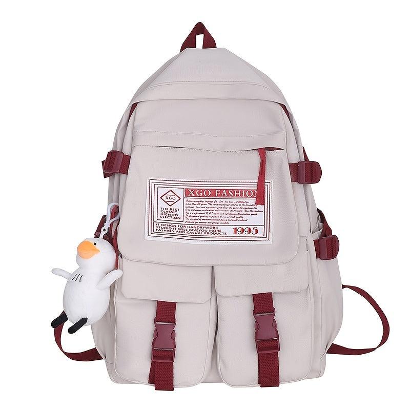 Casual Female Students Large Backpack High School Girls