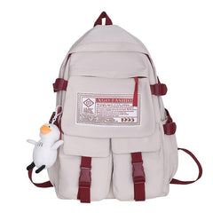 Casual Female Students Large Backpack High School Girls