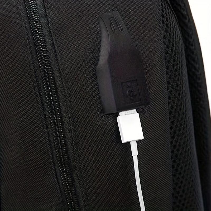 Casual Luminous Backpack Large Capacity Oxford Cloth Backpack