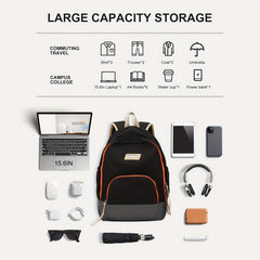Lightweight School College Laptop Backpack Men Women Travel Bag