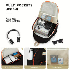 Lightweight School College Laptop Backpack Men Women Travel Bag