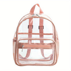 Transparent PVC Backpack for Students