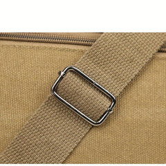 Men's Canvas Shoulder Bag Large Capacity Diagonal Messenger Bag