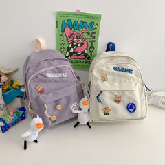 Casual Vintage Schoolbag Harajuku Backpack Large Capacity Unisex