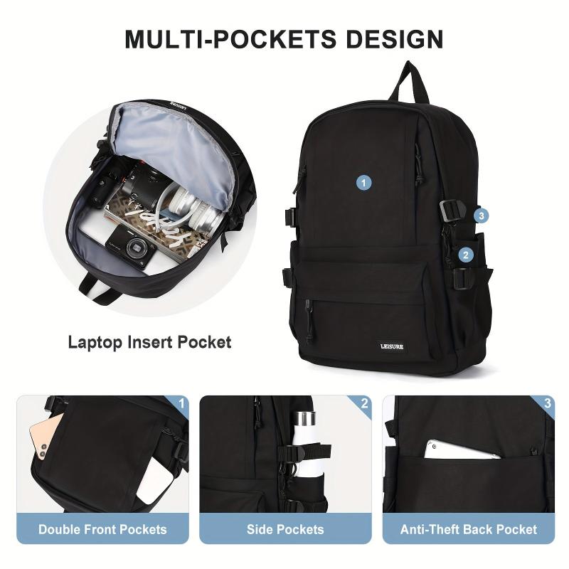 Lightweight School Bag College Laptop Backpack For Men Women Travel Bag High