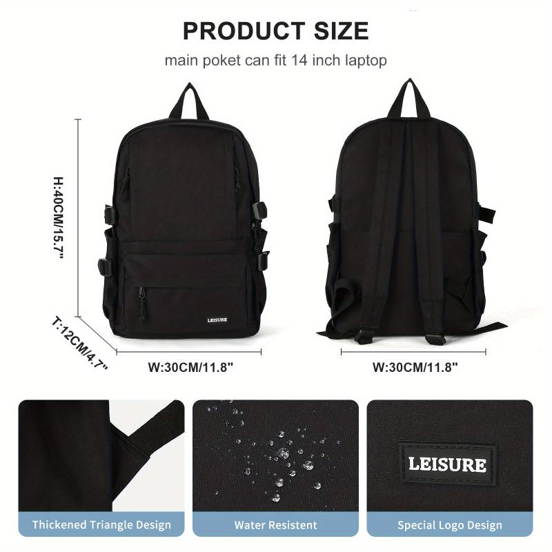 Lightweight School Bag College Laptop Backpack For Men Women Travel Bag High