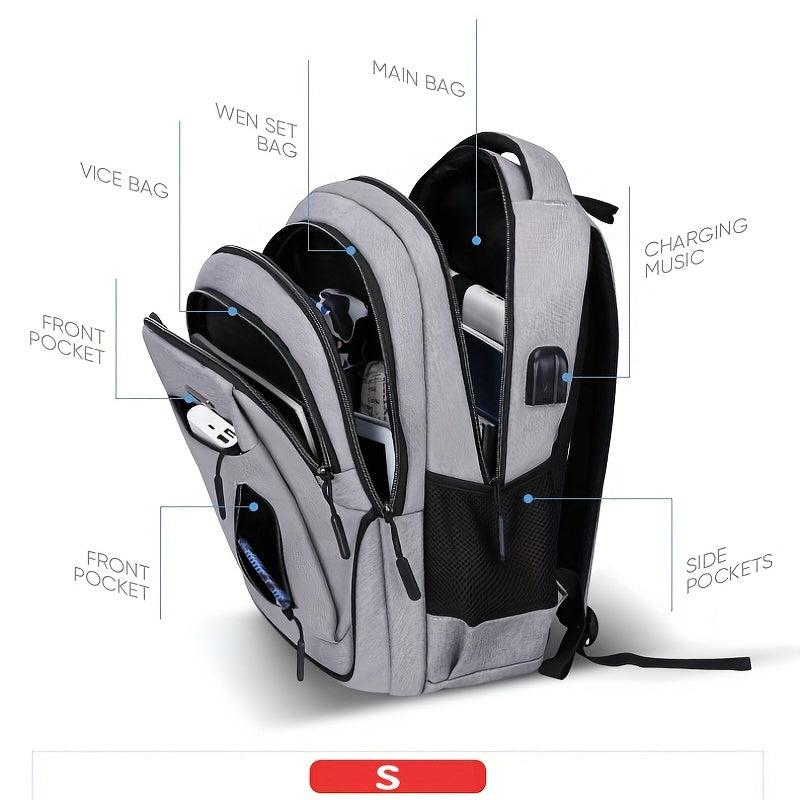 Large Capacity Spine Protection Student Schoolbag Computer Backpack