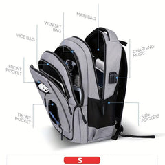 Large Capacity Spine Protection Student Schoolbag Computer Backpack