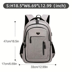 Large Capacity Spine Protection Student Schoolbag Computer Backpack