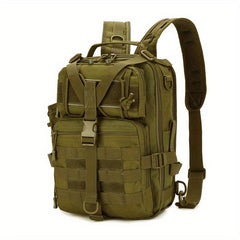 Men's Tactical Fishing Sling Backpack Camo Hiking Travel Backpack