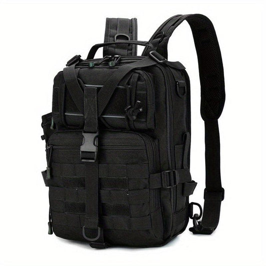 Men's Tactical Fishing Sling Backpack Camo Hiking Travel Backpack